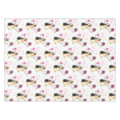 Valentinstag Pinguin Hearts Tischdecke (Vorderseite (Horizontal))