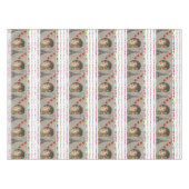 Valentinstag Pinguin Hearts Tischdecke (Vorderseite (Horizontal))