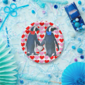 Valentinstag, Pinguin, Teller (Party)