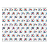 Valentinstag Pinguin Tischdecke (Vorderseite (Horizontal))