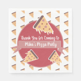 Valentinstag Pizza Party Kids Party Serviette