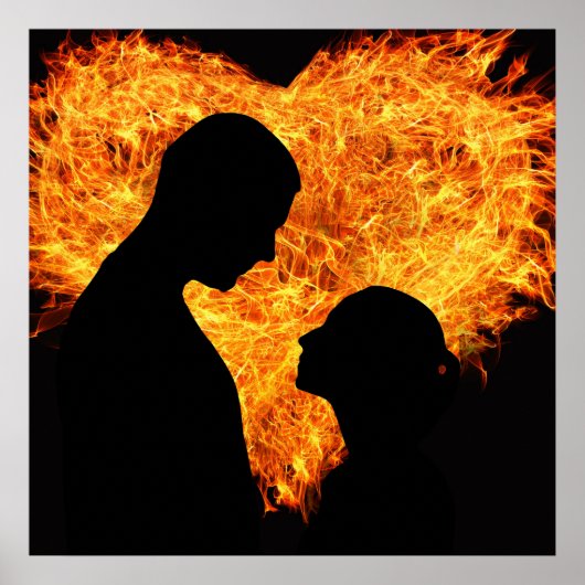 Valentinstag-Plakat Poster (Vorne)