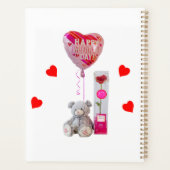 Valentinstag-Planer Planer (Rückseite)