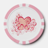 Valentinstag Poker Chips (Vorderseite)