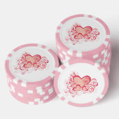 Valentinstag Poker Chips (Stapel)