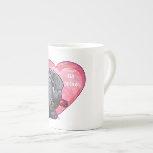 Valentinstag Porzellantasse (Vorderseite Rechts)