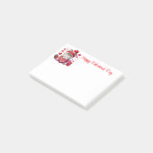 Valentinstag  post-it klebezettel (angewinkelt)