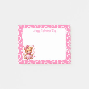 Valentinstag  post-it klebezettel