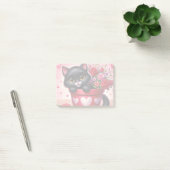 Valentinstag  post-it klebezettel (Büro)