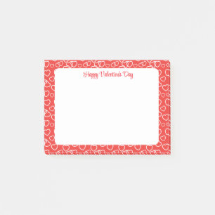 Valentinstag  post-it klebezettel