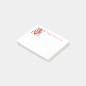 Valentinstag  post-it klebezettel (angewinkelt)