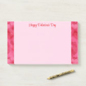 Valentinstag post-it klebezettel (Auf Schreibtisch)