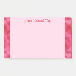 Valentinstag post-it klebezettel