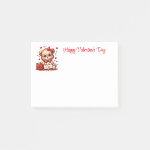 Valentinstag  post-it klebezettel