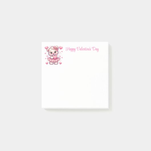 Valentinstag post-it klebezettel (Vorderseite)