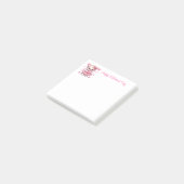 Valentinstag post-it klebezettel (angewinkelt)
