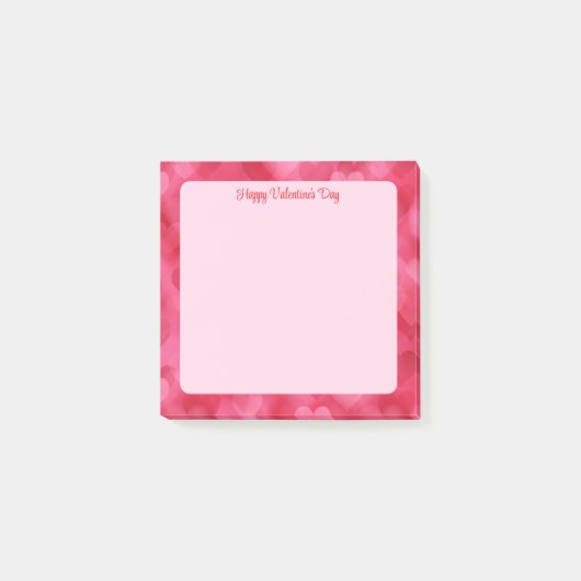 Valentinstag post-it klebezettel (Vorderseite)