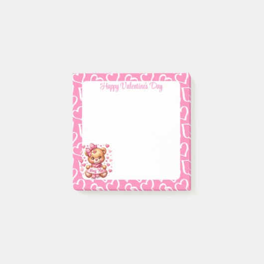 Valentinstag post-it klebezettel (Vorderseite)