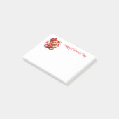 Valentinstag post-it klebezettel (angewinkelt)