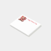 Valentinstag post-it klebezettel (angewinkelt)