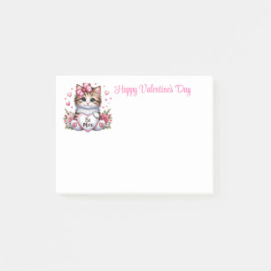 Valentinstag  post-it klebezettel