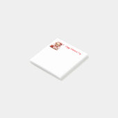 Valentinstag post-it klebezettel (angewinkelt)