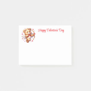 Valentinstag  post-it klebezettel