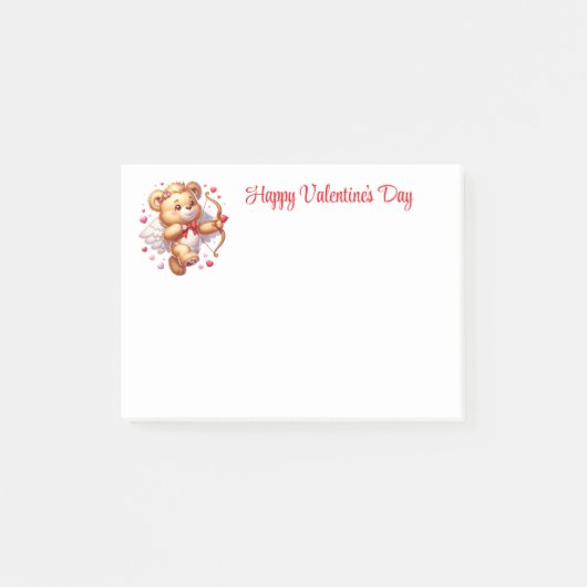 Valentinstag post-it klebezettel (Vorderseite)