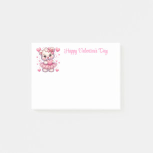 Valentinstag  post-it klebezettel