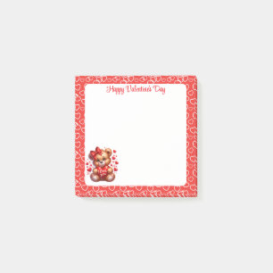 Valentinstag  post-it klebezettel
