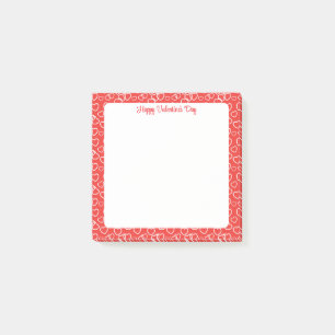 Valentinstag  post-it klebezettel