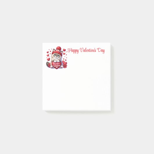 Valentinstag post-it klebezettel (Vorderseite)