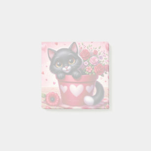 Valentinstag  post-it klebezettel