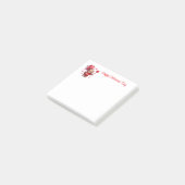 Valentinstag post-it klebezettel (angewinkelt)