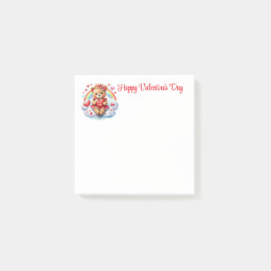 Valentinstag  post-it klebezettel