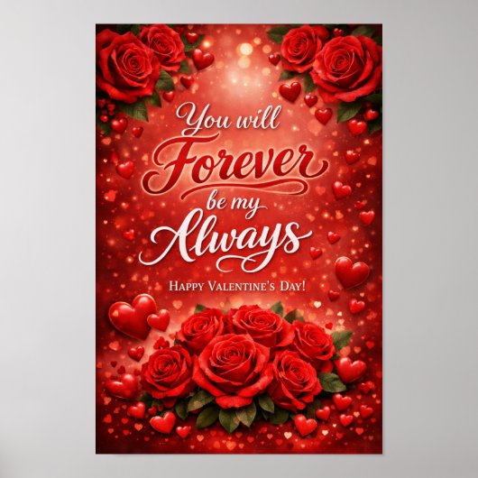 Valentinstag Poster - (Vorne)