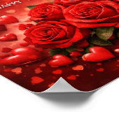 Valentinstag Poster - (Ecke)