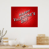 Valentinstag Poster (Küche)
