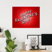 Valentinstag Poster (Heimbüro)