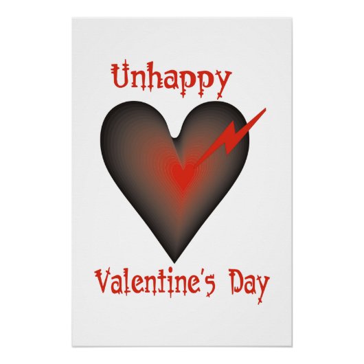 Valentinstag Poster (Vorderseite)