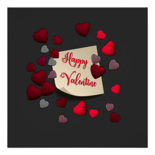 Valentinstag-Poster Poster