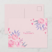Valentinstag Postkarte (Vorne/Hinten)