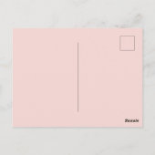 Valentinstag Postkarte (Rückseite)