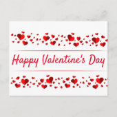 Valentinstag Postkarte (Vorderseite)