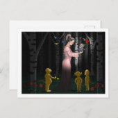 Valentinstag Postkarte (Vorne/Hinten)