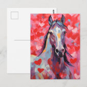 Valentinstag Postkarte (Vorne/Hinten)