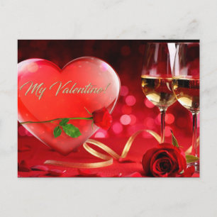Valentinstag Postkarte