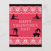 Valentinstag Postkarte (Vorderseite)