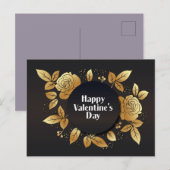 Valentinstag Postkarte (Vorne/Hinten)