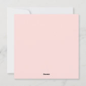 Valentinstag Postkarte (Rückseite)